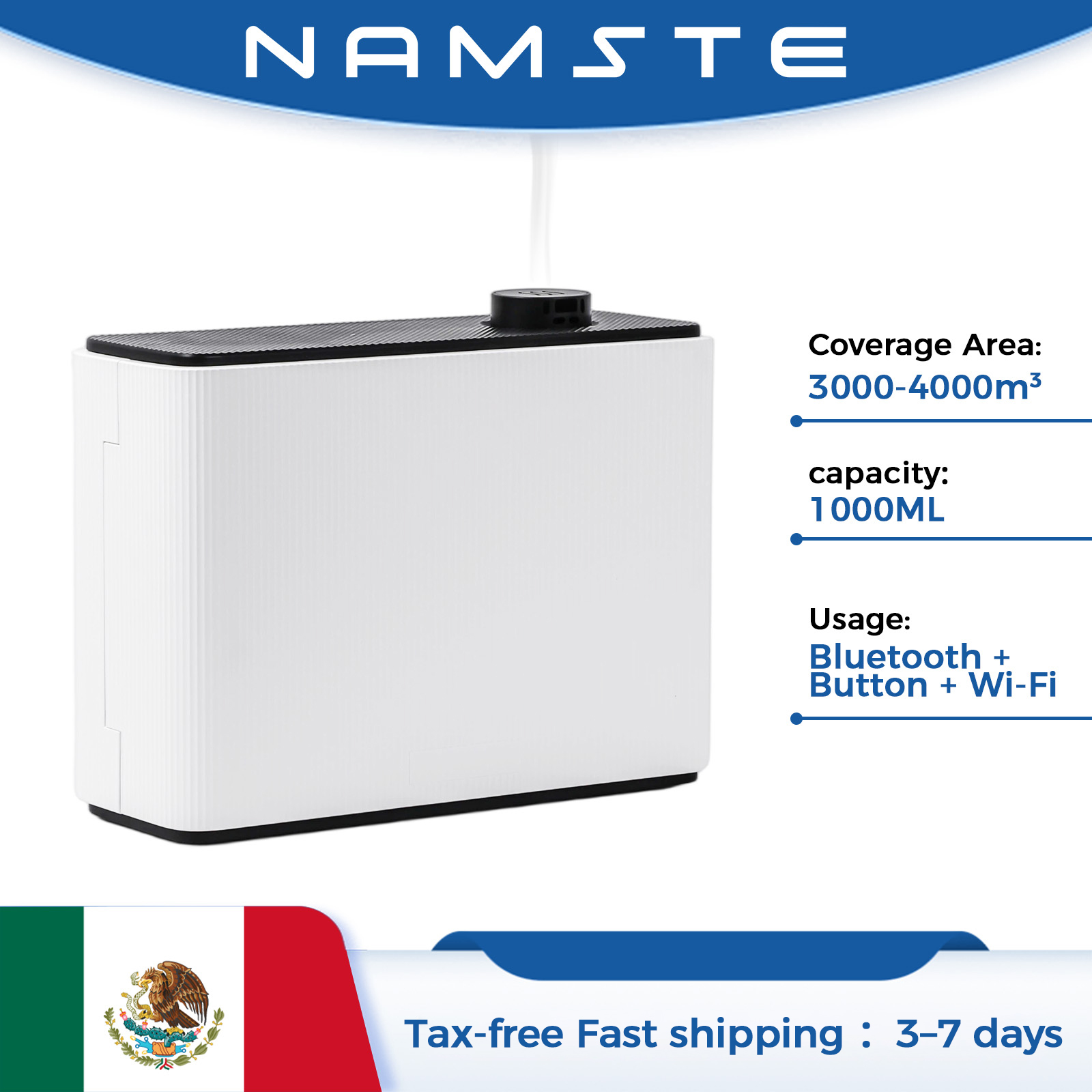 Home Fragrance Gift - NAMSTE 1000ML Fragrance Diffuser Smart Scent