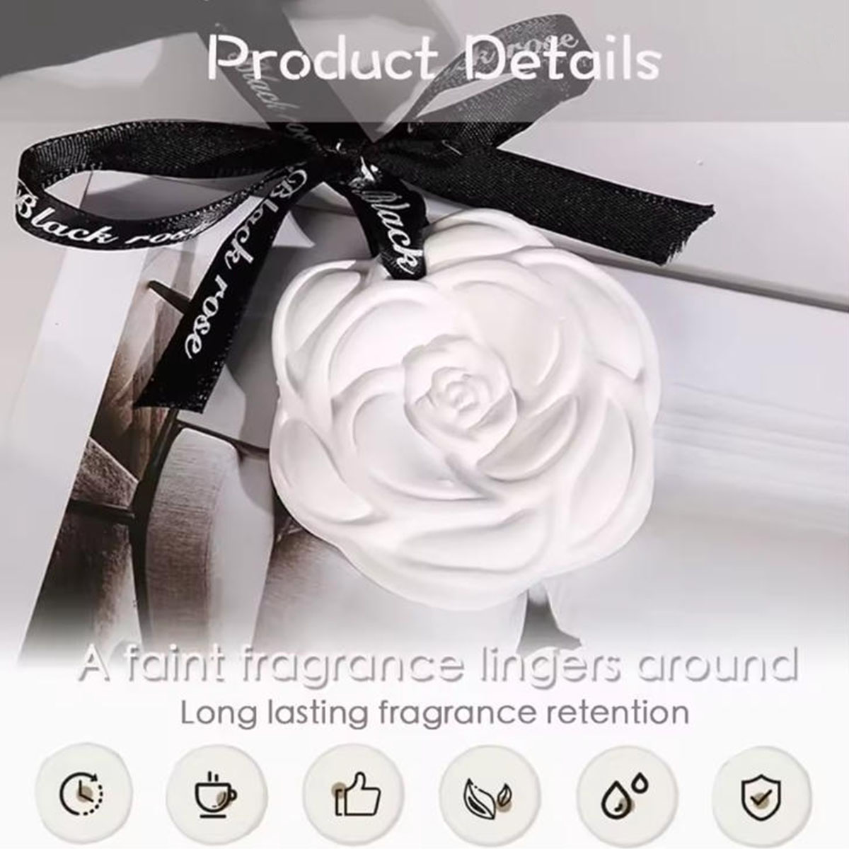 1/3/5/8/10PCS Camellia Gypsum  - огляд і ціна Home Fragrance Best