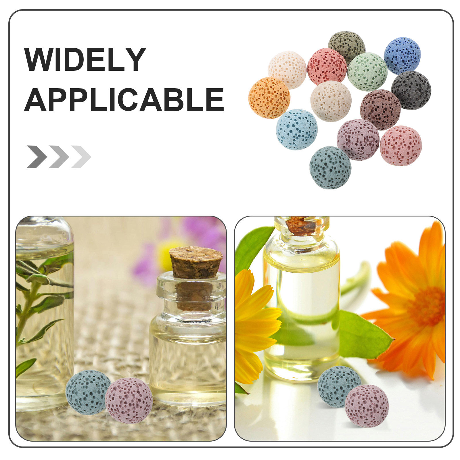 26Pcs Volcanic Stone Beads Ass - огляд і ціна Home Fragrance Usa