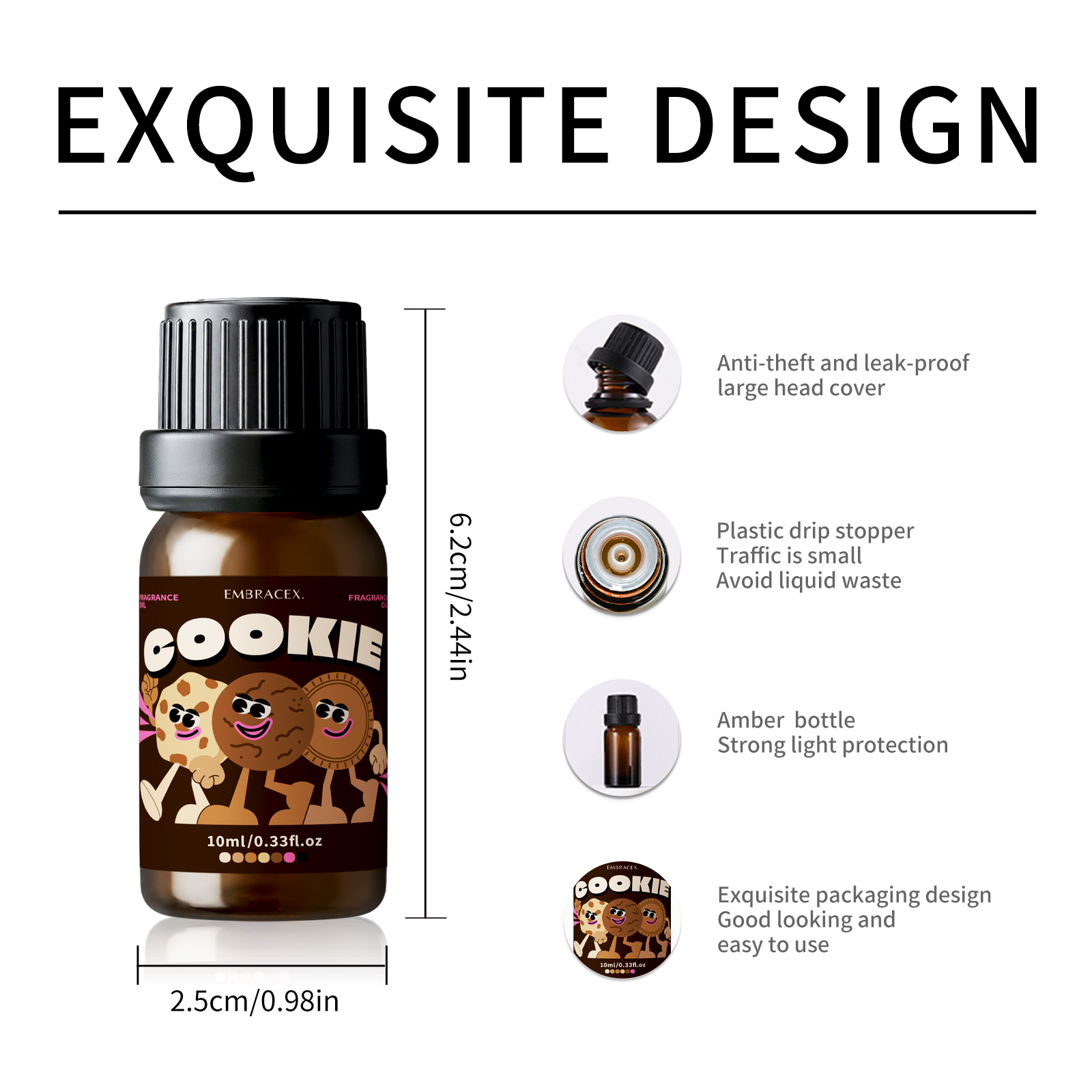 10ml Cookie Fragrance Oils For - огляд і ціна Home Fragrance Gift