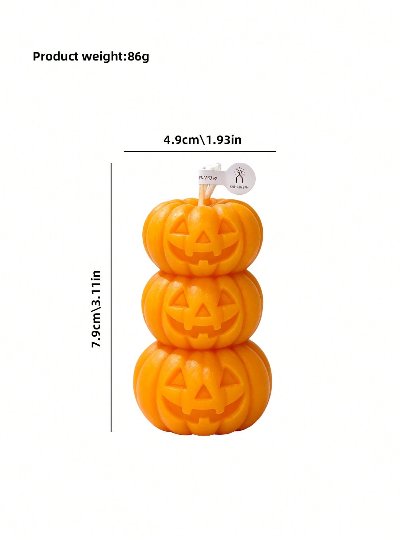 1pc Halloween 3-Layer Pumpkin  - огляд і ціна Home Fragrance Usa