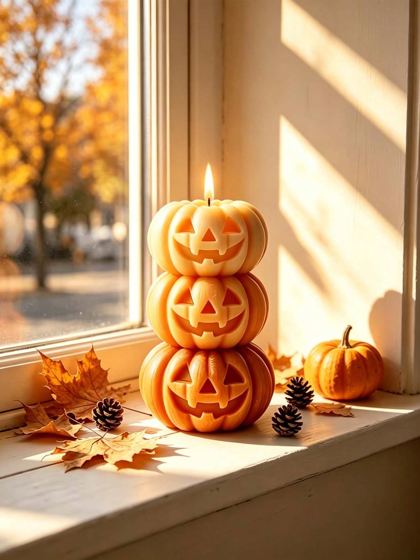 1pc Halloween 3-Layer Pumpkin  - огляд і ціна Home Fragrance Usa